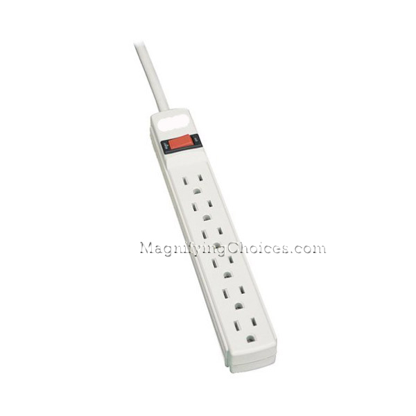 6-Outlet Surge Protector - Click Image to Close